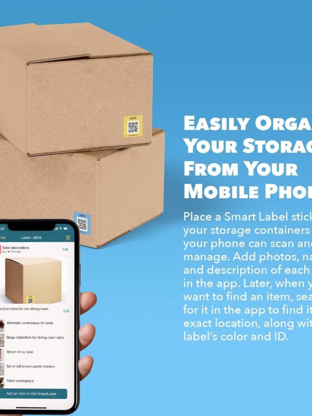 - QR Code Labels for Storage, Organization, Moving & Inventory - Picture 5 of 9